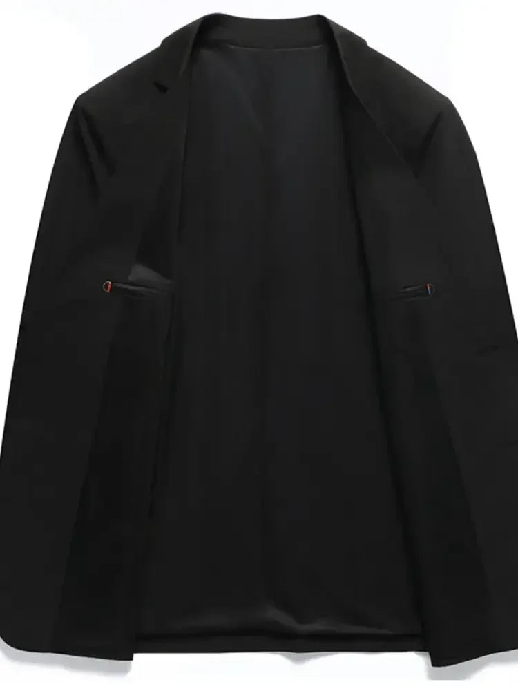 Men's Button Up Long Sleeve Blazer