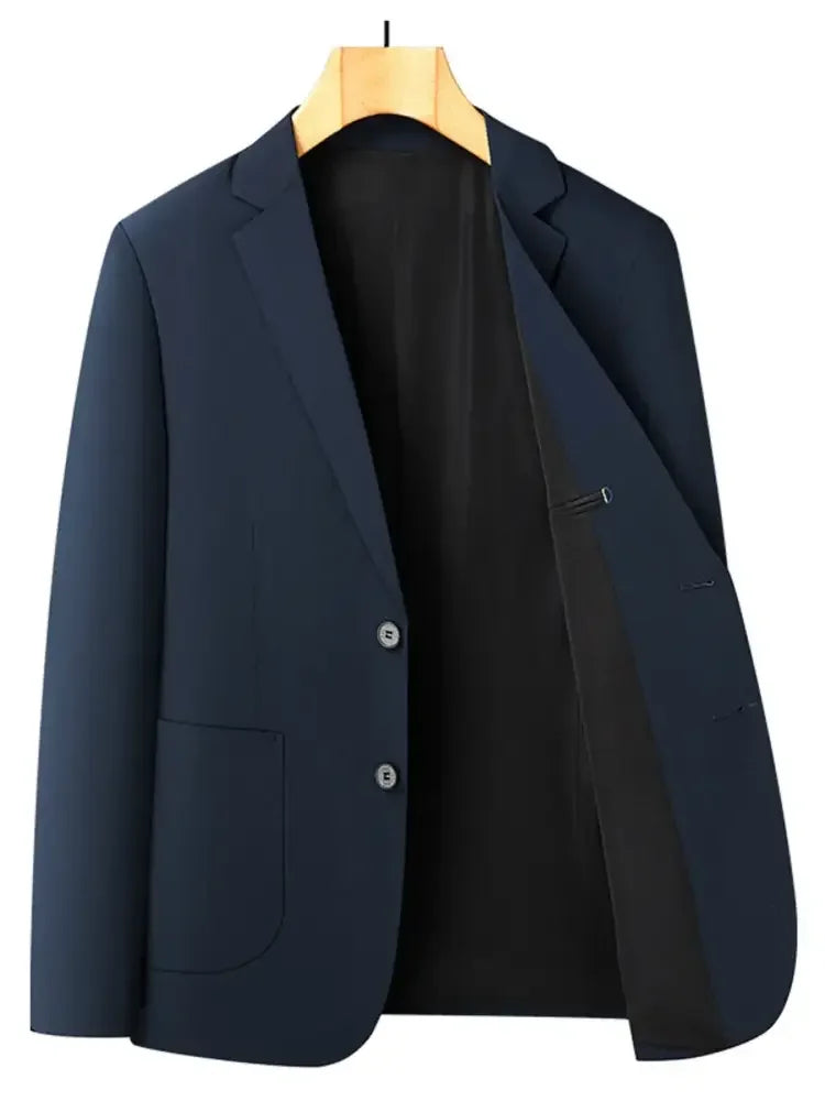 Men's Button Up Long Sleeve Blazer