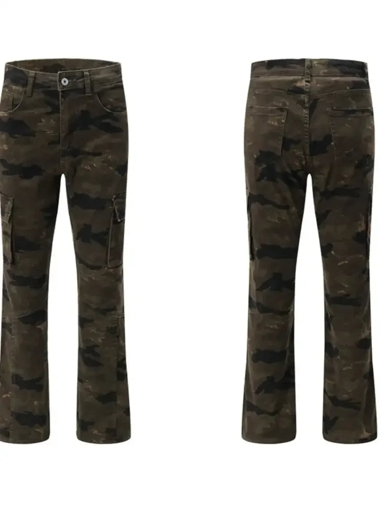 Men's Camouflage Cargo Jeans