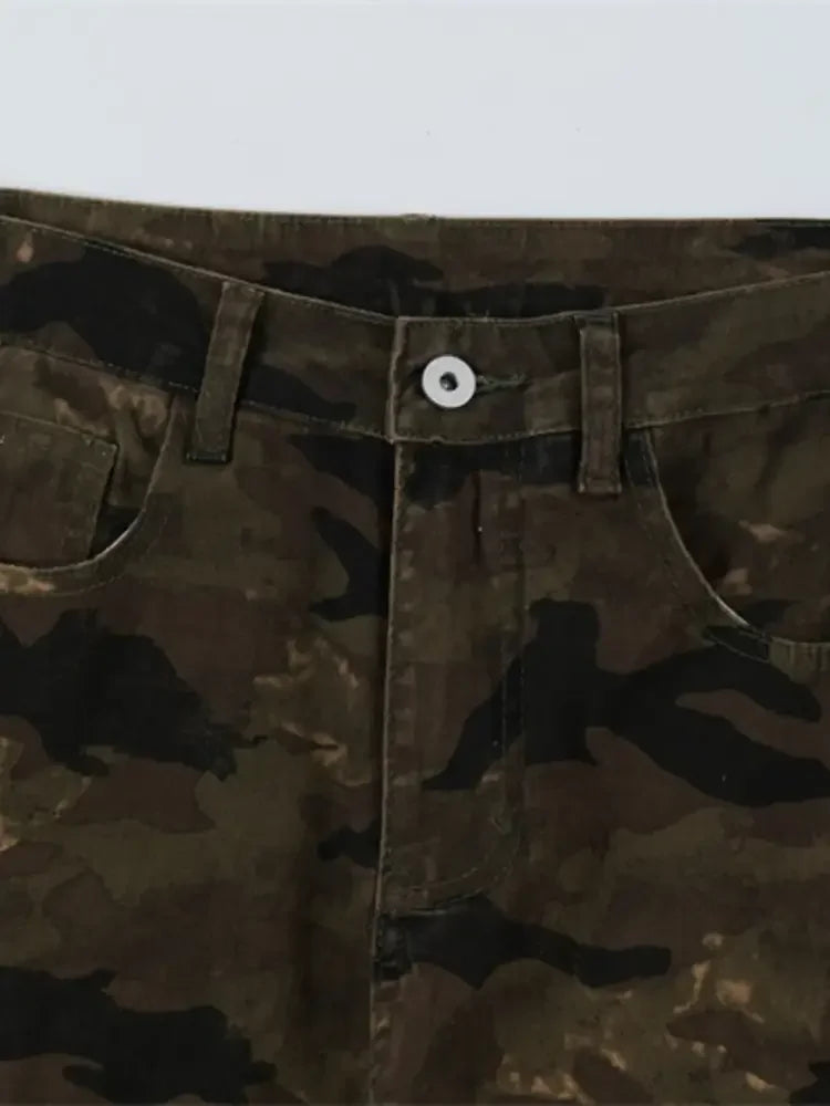 Men's Camouflage Cargo Jeans
