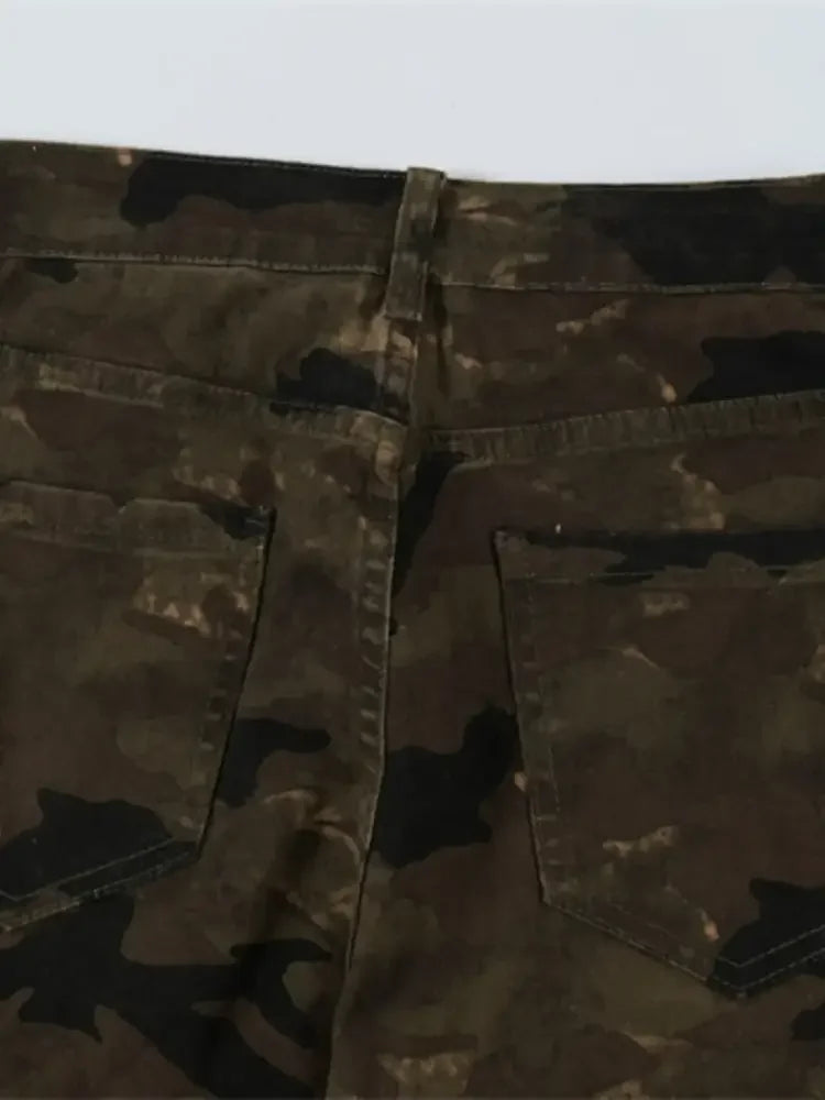 Men's Camouflage Cargo Jeans