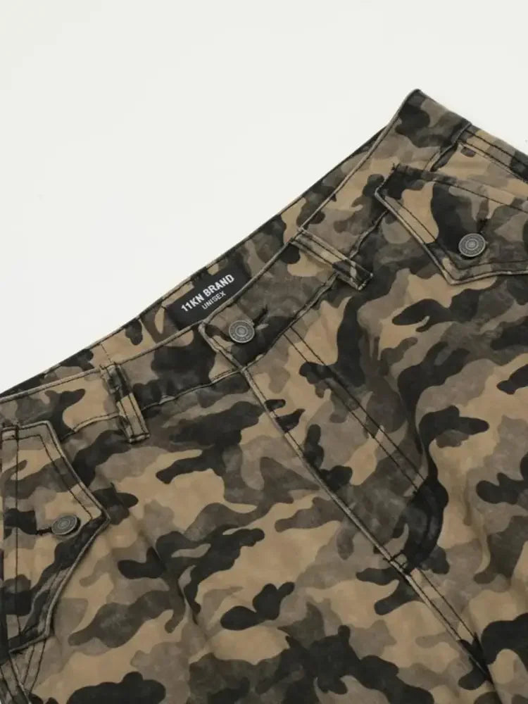 Men's Camouflage Cargo Jeans