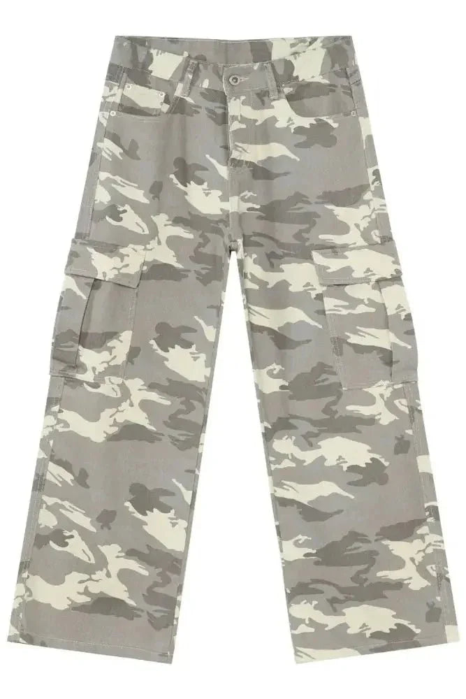 Men's Camouflage Jeans with Pockets - Update AvenueTrendsi100400307504249100400307504249Men's Camouflage Jeans with PocketsGray