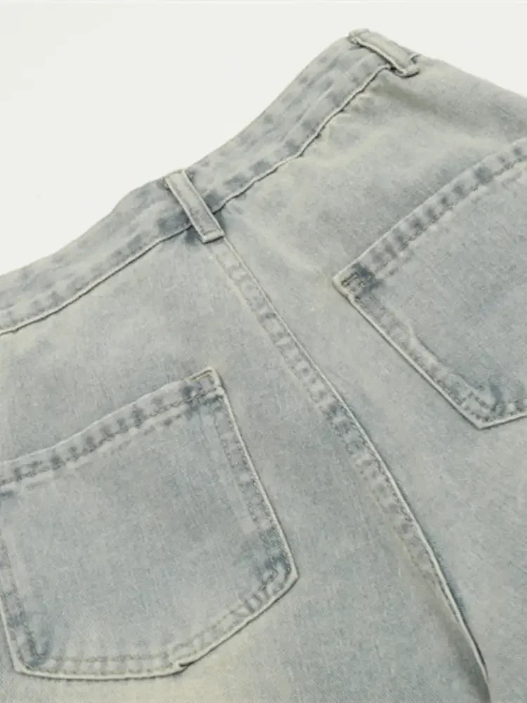 Men's Cargo Denim Shorts