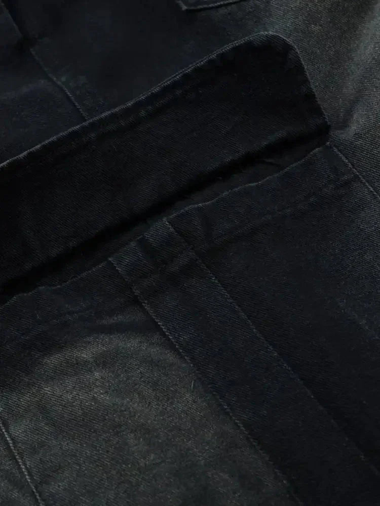 Men's Cargo Wide - Leg Jeans with Drawstring - Update AvenueTrendsi100400367116837100400367116837Men's Cargo Wide - Leg Jeans with DrawstringBlack