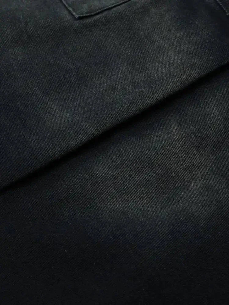 Men's Cargo Wide - Leg Jeans with Drawstring - Update AvenueTrendsi100400367116837100400367116837Men's Cargo Wide - Leg Jeans with DrawstringBlack