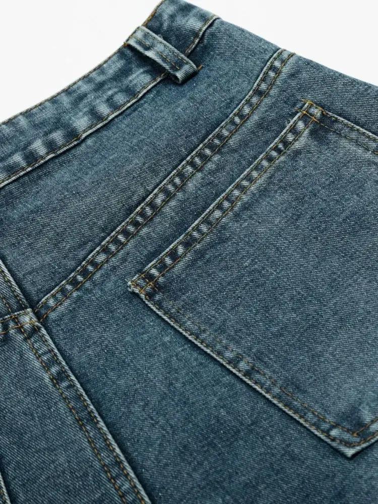 Men's Cartoon Embroidered Detail Wide Leg Denim Shorts - Update AvenueTrendsi100400281893283100400281893283Men's Cartoon Embroidered Detail Wide Leg Denim ShortsBlack
