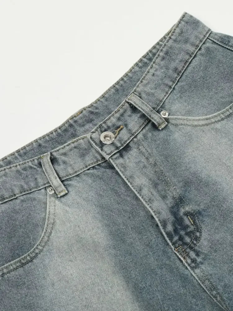Men's Classic Loose Fit Denim Shorts
