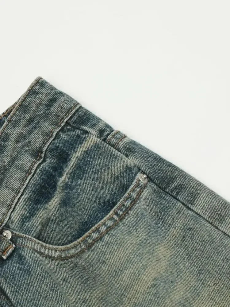 Men's Distressed High - Waist Straight Leg Jeans - Update AvenueTrendsi100400216972535100400216972535Men's Distressed High - Waist Straight Leg JeansNostalgic Blue