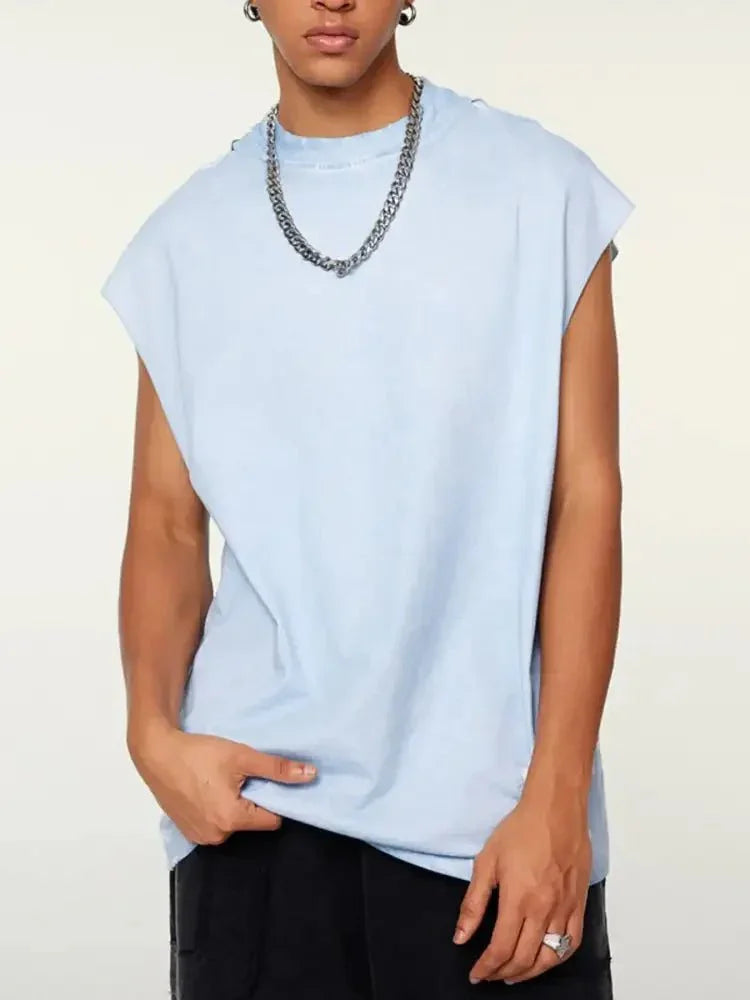 Men's Distressed Round Neck Tank - Update AvenueTrendsi1004005154471111004005154471114f1b646c - f911 - 41dc - 9f6a - bbfcc6197b21 - Max - OriginBlack