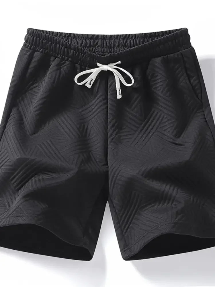 Men's Full Size Drawstring Pocketed Shorts Plus Size
