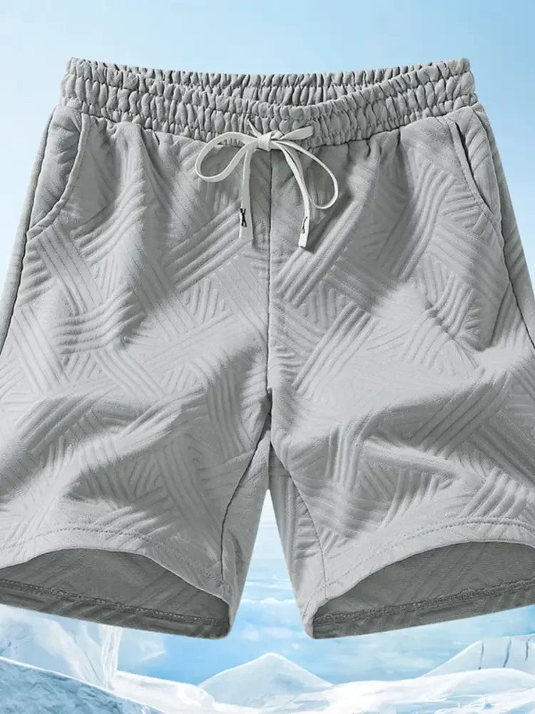 Men's Full Size Drawstring Pocketed Shorts Plus Size