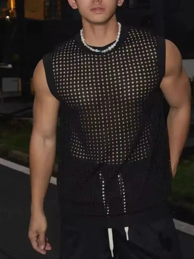 Men's Full Size Hollow Out Round Neck Tank Plus Size - Update AvenueTrendsi100400446589034100400446589034a142ea927db24d92bea05d23edb4bbfc - Max - OriginBlack