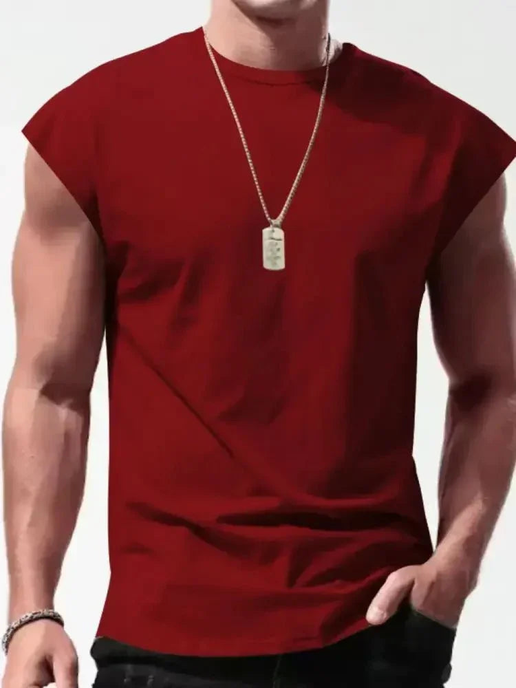 Men's Full Size Round Neck Cap Sleeve Tank Plus Size - Update AvenueTrendsi1004004833723581004004833723582043f2cb - 6136 - 4a05 - adf2 - 7e858d7f869e - MaxBurgundy