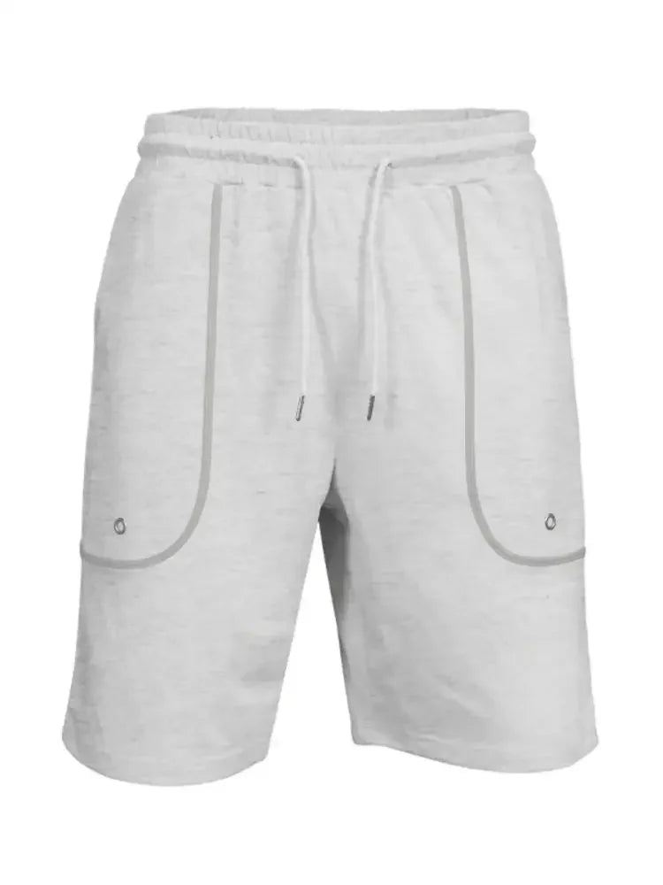 Men's Full Size Round Neck Short Sleeve T-Shirt and Shorts Set Plus Size
