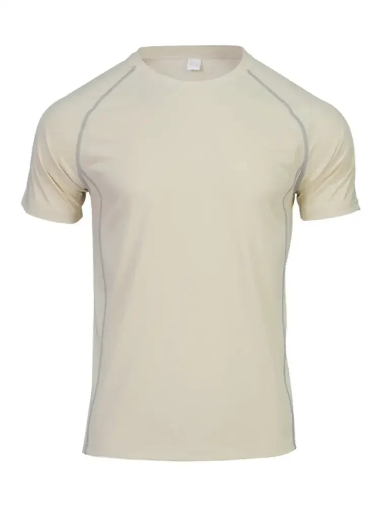 Men's Full Size Round Neck Short Sleeve T-Shirt and Shorts Set Plus Size