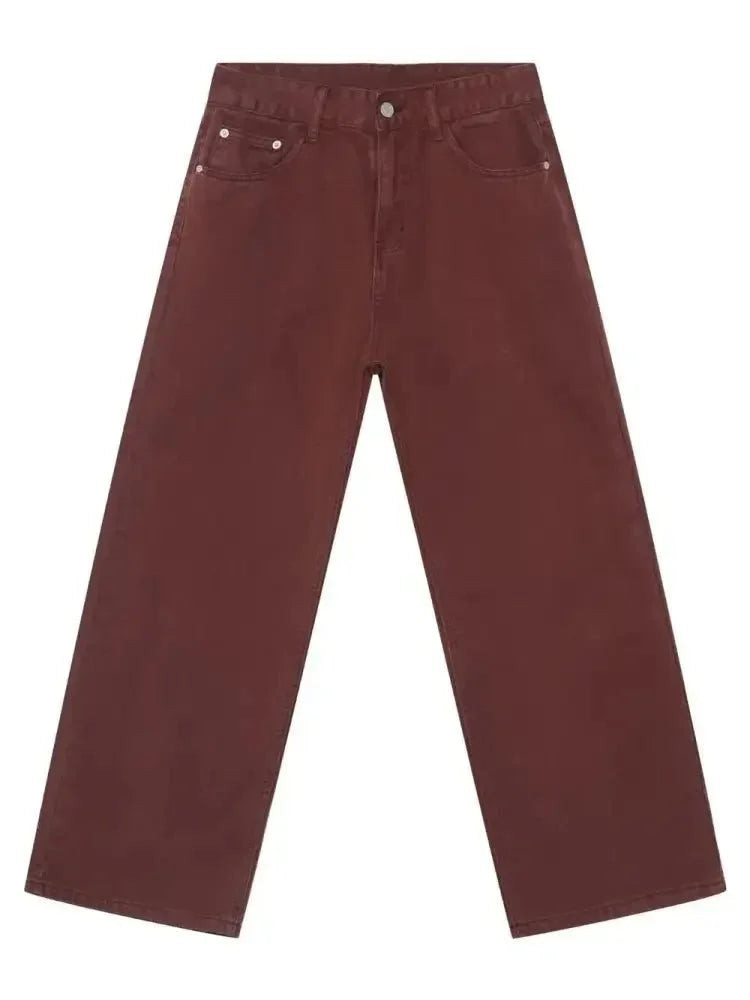 Men's Mid Rise Baggy Jeans - Update AvenueTrendsi100400260129230100400260129230Men's Mid Rise Baggy JeansPlum Purple