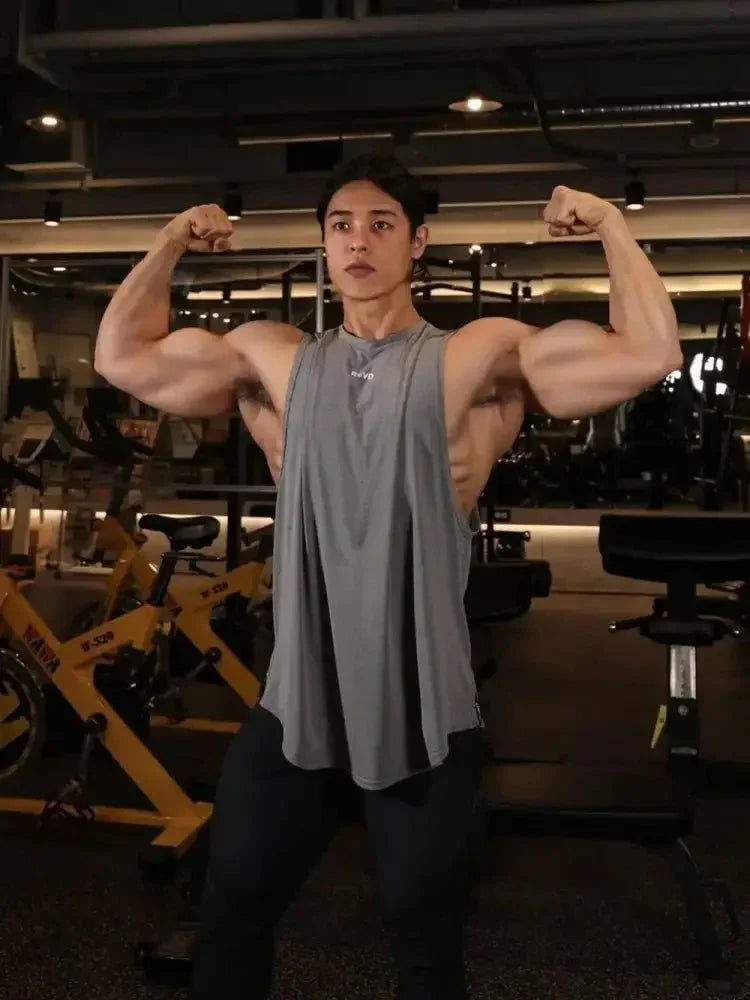Men's Round Neck Breathable Tank - Update AvenueTrendsi100400484140483100400484140483e933c4f0 - cb01 - 4c31 - 9fc5 - d209ef98d33b - MaxGray