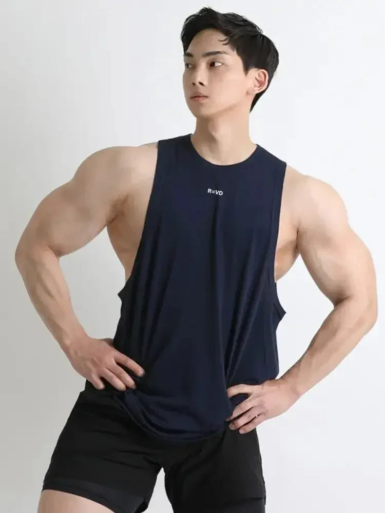 Men's Round Neck Breathable Tank - Update AvenueTrendsi100400484146157100400484146157ceca55ea - 1e6f - 4a78 - 9fb1 - 1801546d7f47 - MaxBlack