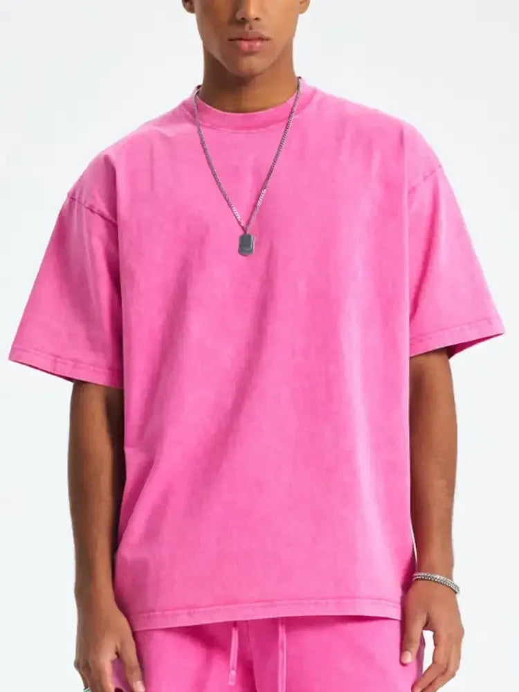 Men's Round Neck Short Sleeve T-Shirt
