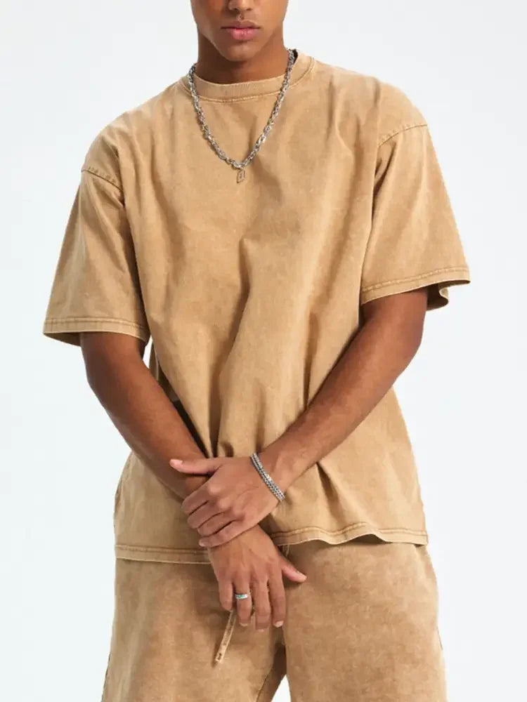 Men's Round Neck Short Sleeve T-Shirt