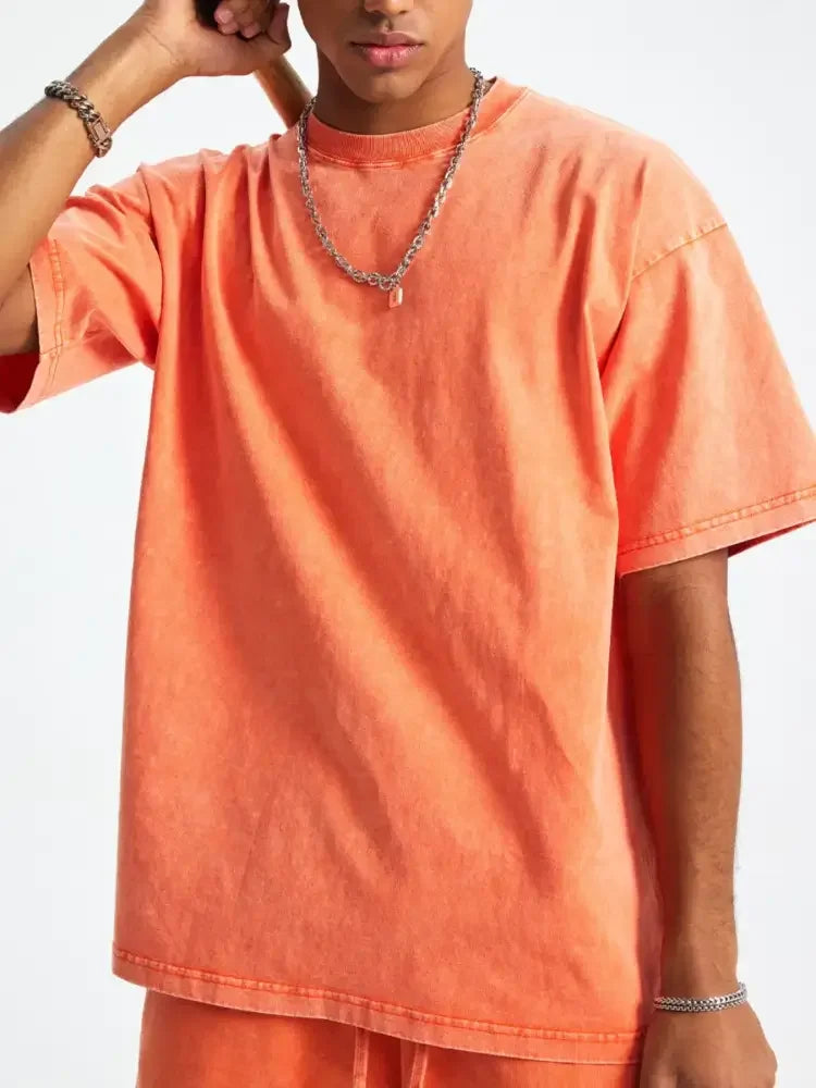 Men's Round Neck Short Sleeve T-Shirt