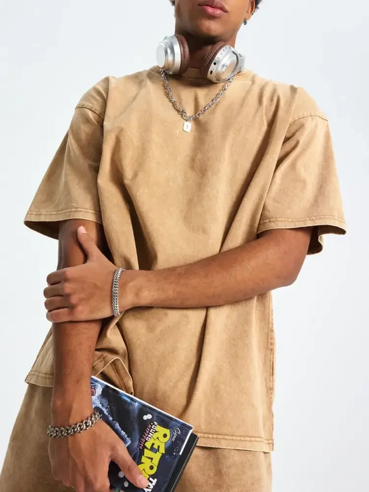 Men's Round Neck Short Sleeve T-Shirt