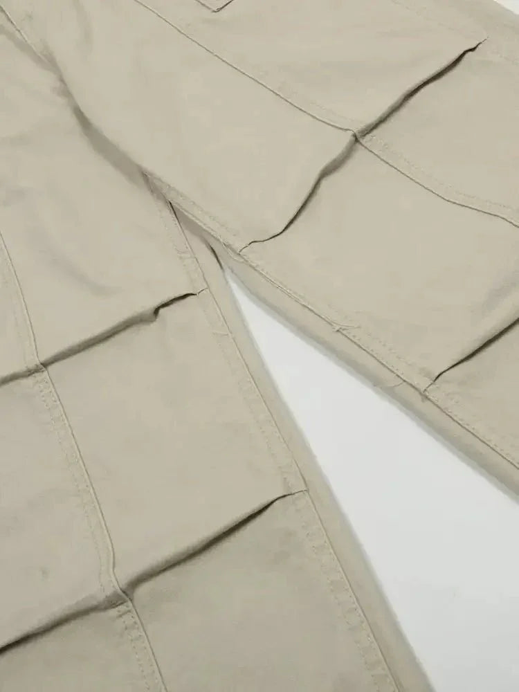 Men's Ruched Cargo Straight Jeans with Multiple Pockets - Update AvenueTrendsi100400555868894100400555868894Men's Ruched Cargo Straight Jeans with Multiple PocketsCharcoal Gray