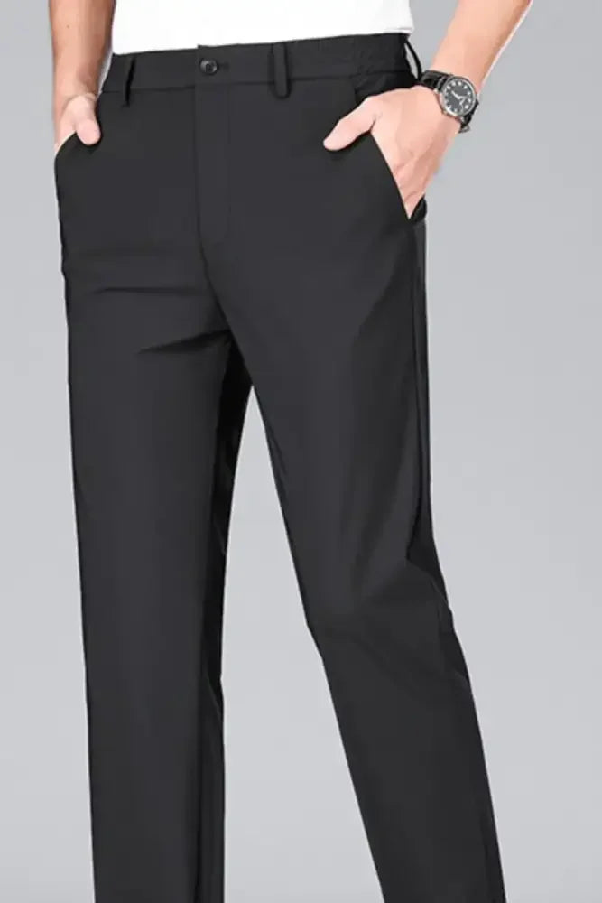 Men's Straight Leg Pants with Pockets