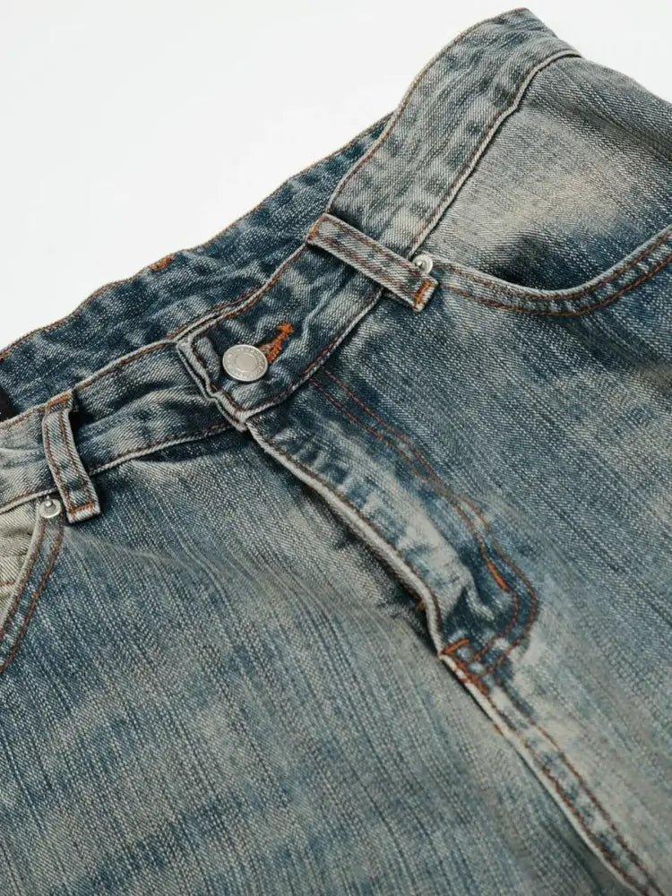 Men's Vintage Washed Baggy Jeans - Update AvenueTrendsi100400265575448100400265575448Men's Vintage Washed Baggy JeansBlue