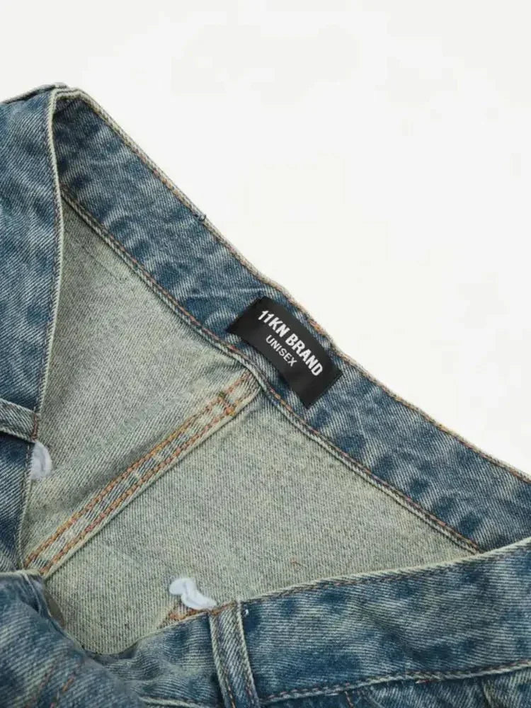Men's Washed Multi - Pocket Cargo Jeans - Update AvenueTrendsi100400083798421100400083798421Men's Washed Multi - Pocket Cargo JeansVintage Blue