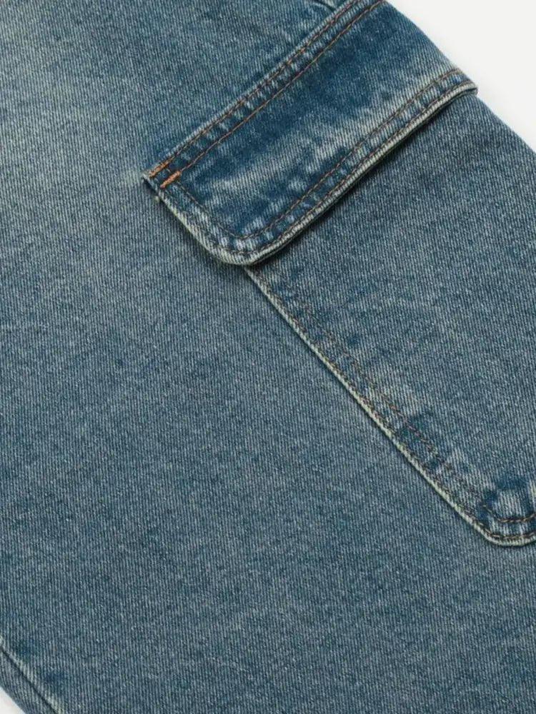 Men's Washed Multi - Pocket Cargo Jeans - Update AvenueTrendsi100400083798421100400083798421Men's Washed Multi - Pocket Cargo JeansVintage Blue