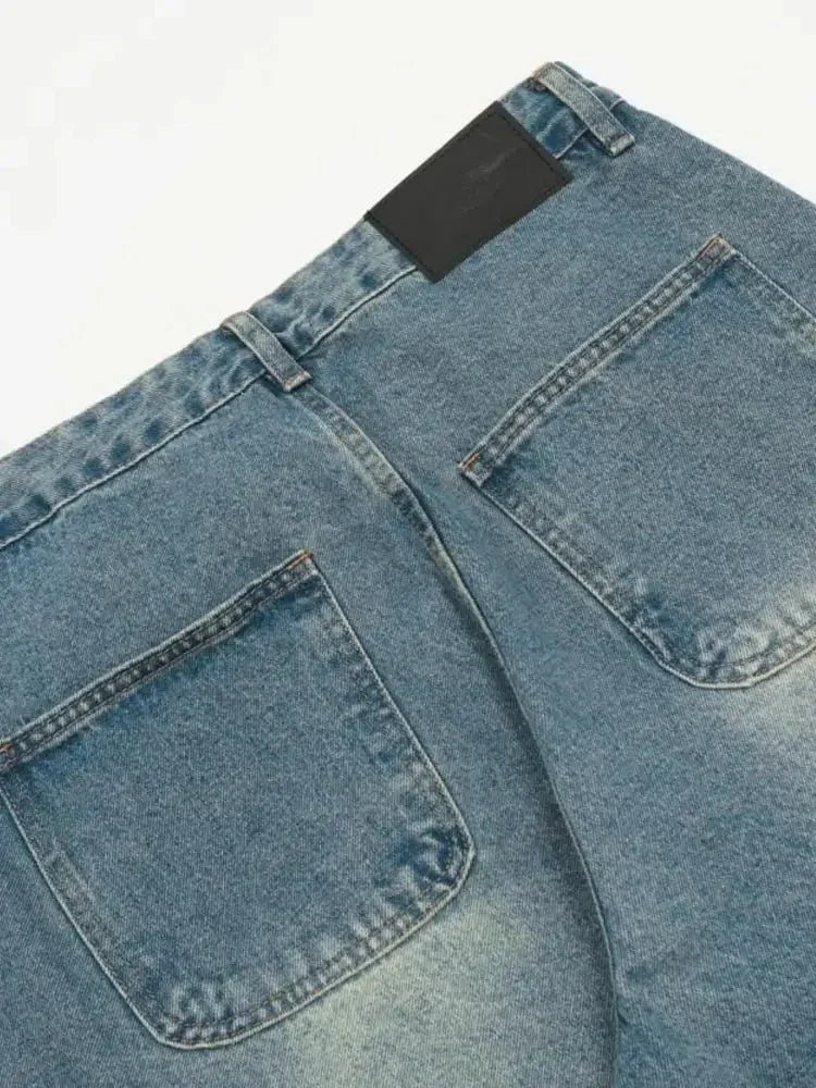 Men's Washed Multi - Pocket Cargo Jeans - Update AvenueTrendsi100400083798421100400083798421Men's Washed Multi - Pocket Cargo JeansVintage Blue