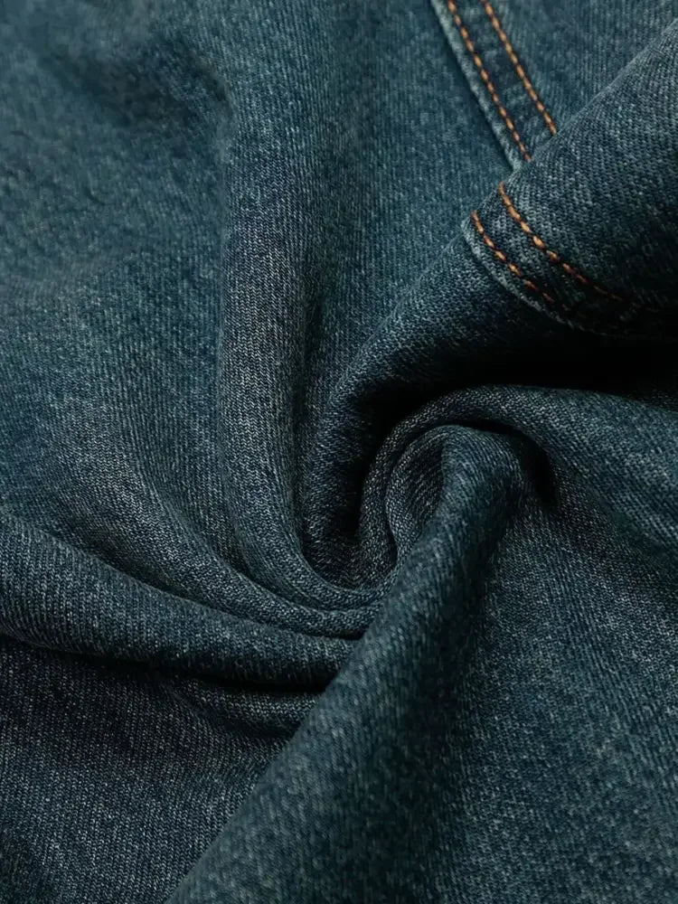 Men's Wide-Leg Baggy Denim Jeans