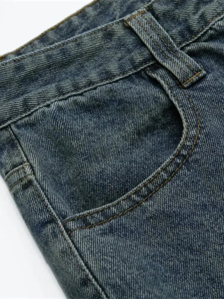 Men's Wide Leg Cargo Jeans - Update AvenueTrendsi100400516368227100400516368227Men's Wide Leg Cargo JeansDenim Blue