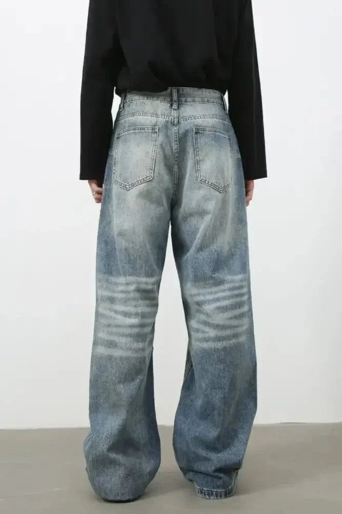 Men's Wide Leg Jeans with Pockets - Update AvenueTrendsi100400275621555100400275621555Men's Wide Leg Jeans with PocketsMedium