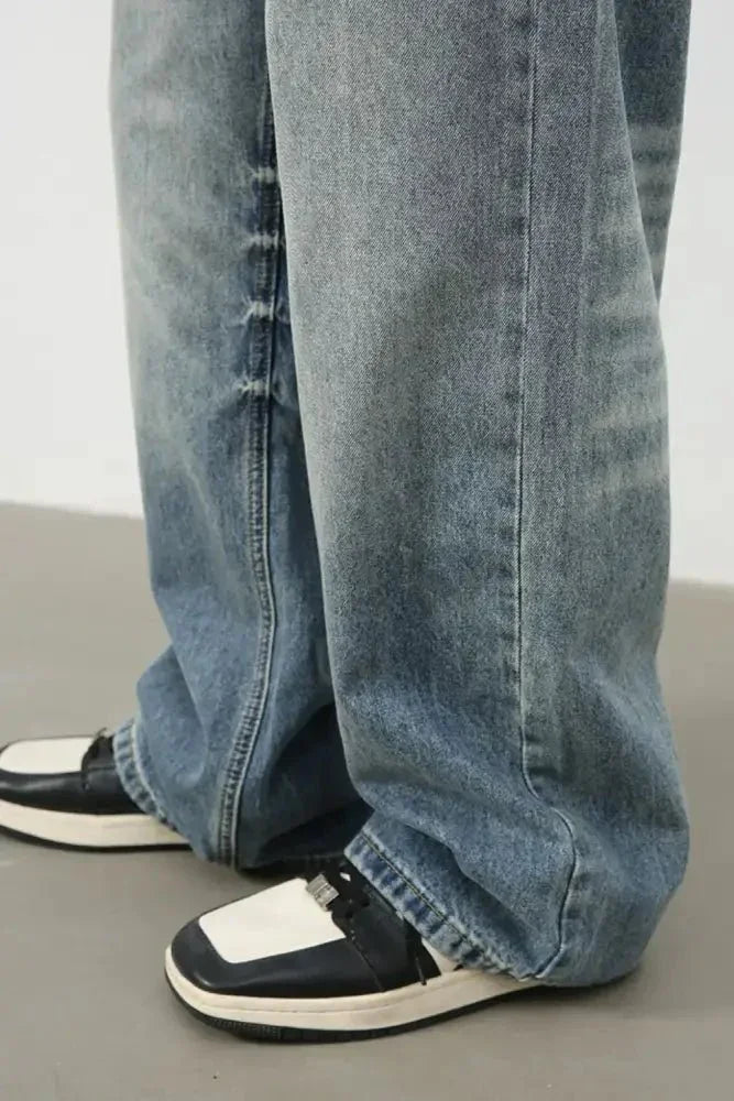 Men's Wide Leg Jeans with Pockets - Update AvenueTrendsi100400275621555100400275621555Men's Wide Leg Jeans with PocketsMedium