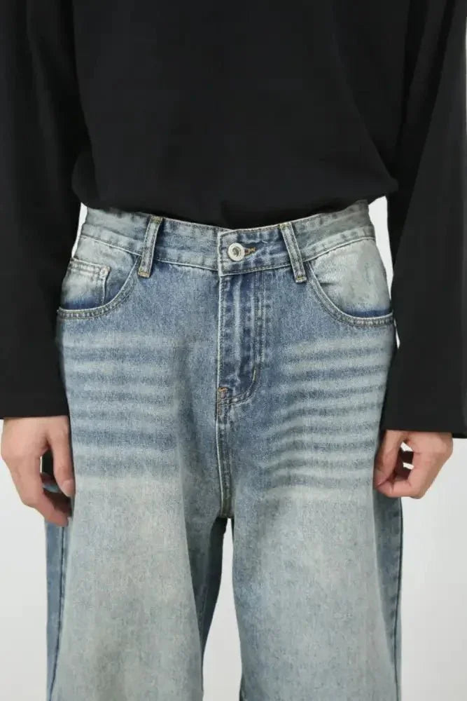 Men's Wide Leg Jeans with Pockets - Update AvenueTrendsi100400275621555100400275621555Men's Wide Leg Jeans with PocketsMedium