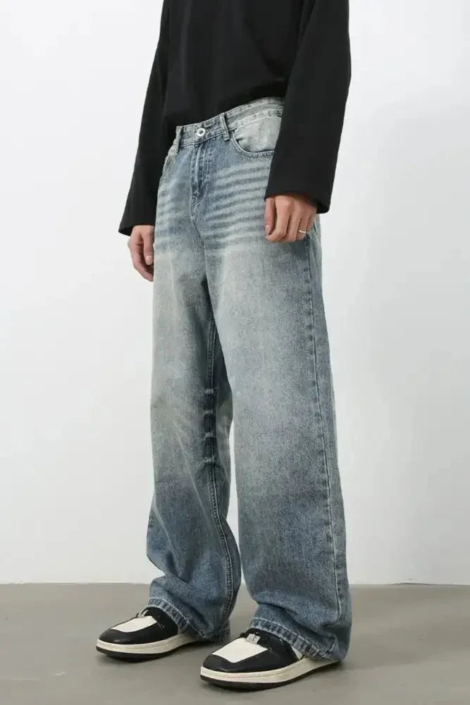 Men's Wide Leg Jeans with Pockets - Update AvenueTrendsi100400275621555100400275621555Men's Wide Leg Jeans with PocketsMedium