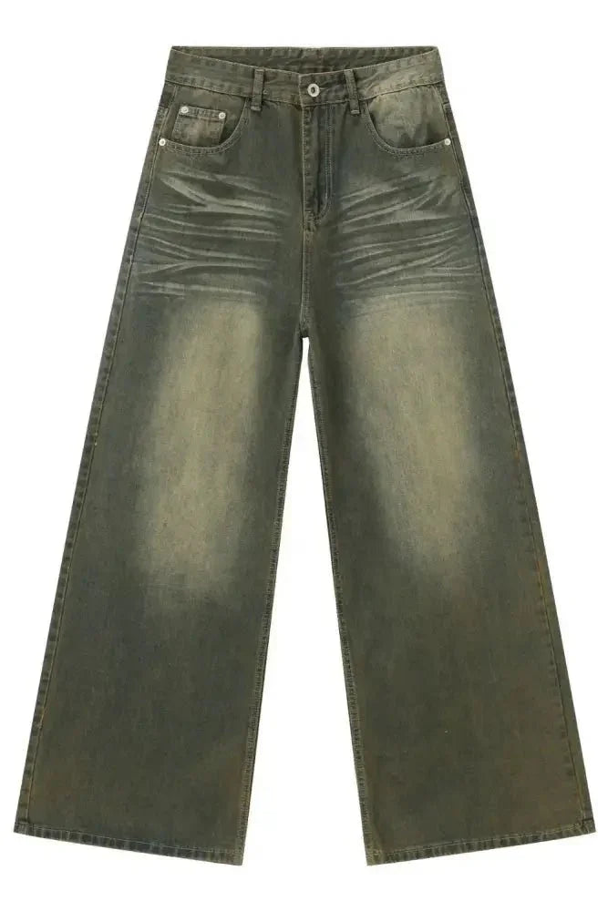 Men's Wide Leg Jeans with Pockets - Update AvenueTrendsi100400679289335100400679289335Men's Wide Leg Jeans with PocketsDark