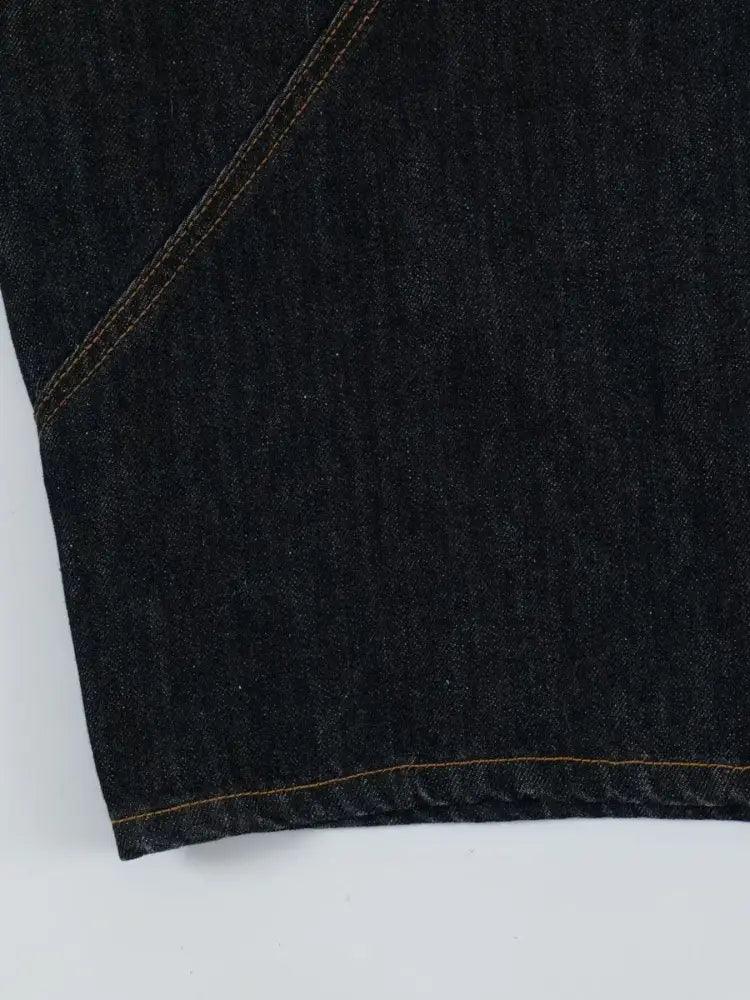 Men's Wide Leg Jeans with Pockets - Update AvenueTrendsi100400974618439100400974618439Men's Wide Leg Jeans with PocketsBlack