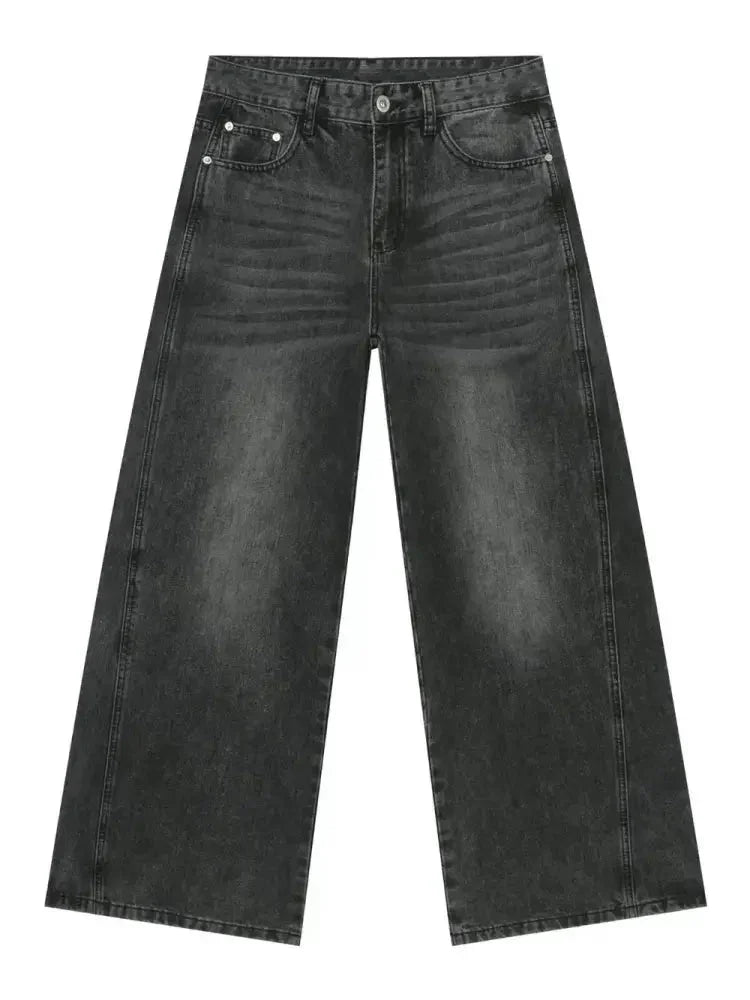 Men's Wide Leg Jeans - Update AvenueTrendsi100400202877099100400202877099Men's Wide Leg JeansDark