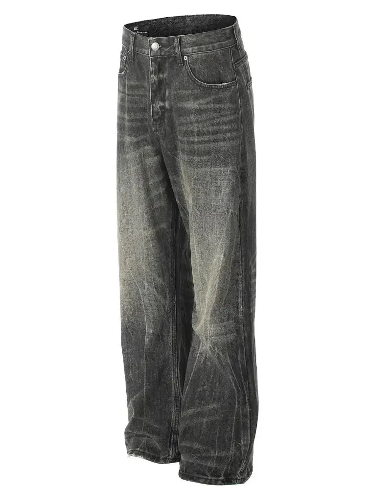 Men's Wide Leg Jeans - Update AvenueTrendsi100400487979553100400487979553Men's Wide Leg JeansBlack