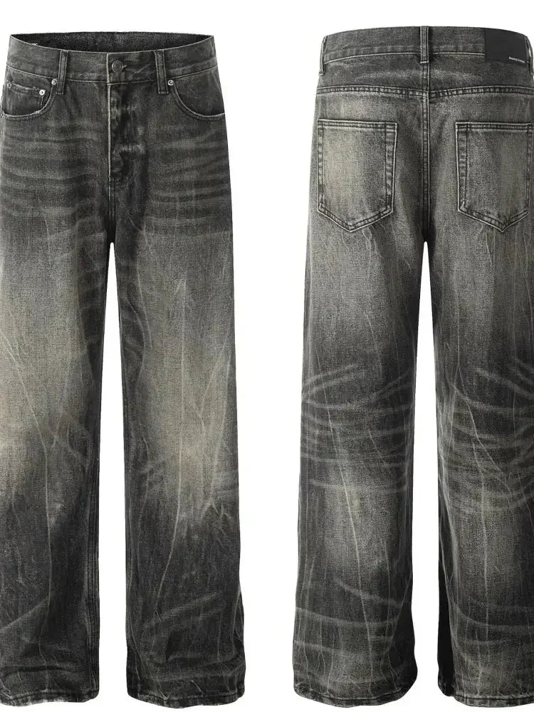 Men's Wide Leg Jeans - Update AvenueTrendsi100400487979553100400487979553Men's Wide Leg JeansBlack