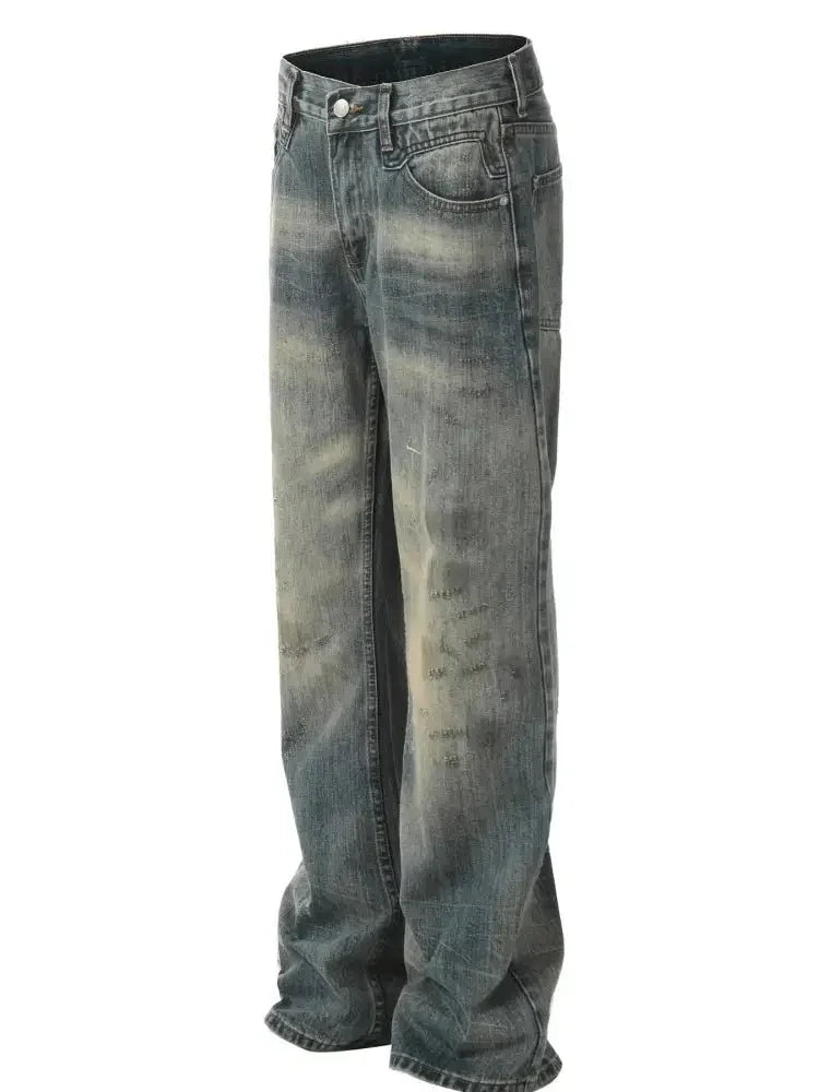Men's Wide Leg Jeans - Update AvenueTrendsi100400493320578100400493320578Men's Wide Leg JeansBlue