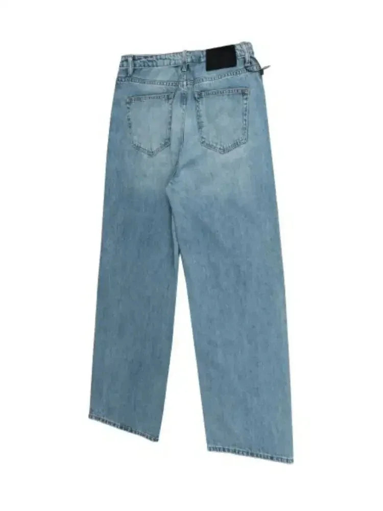Men's Wide Straight Jeans with Pockets - Update AvenueTrendsi100400107351304100400107351304Men's Wide Straight Jeans with PocketsMedium