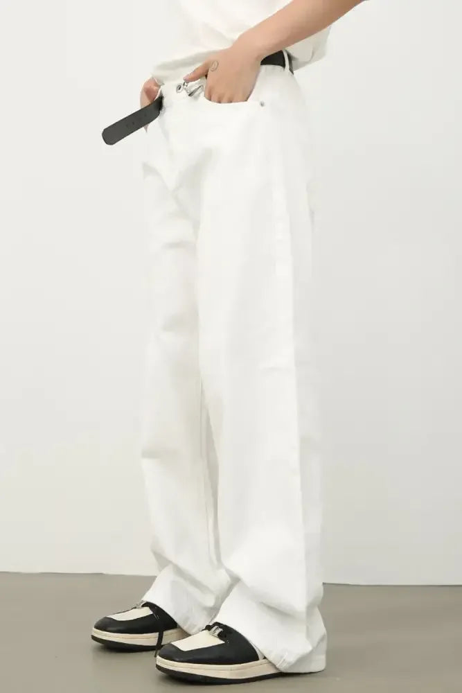 Men's Wide Straight Leg Jeans