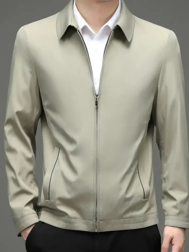 Men's Zip Up Long Sleeve Jacket