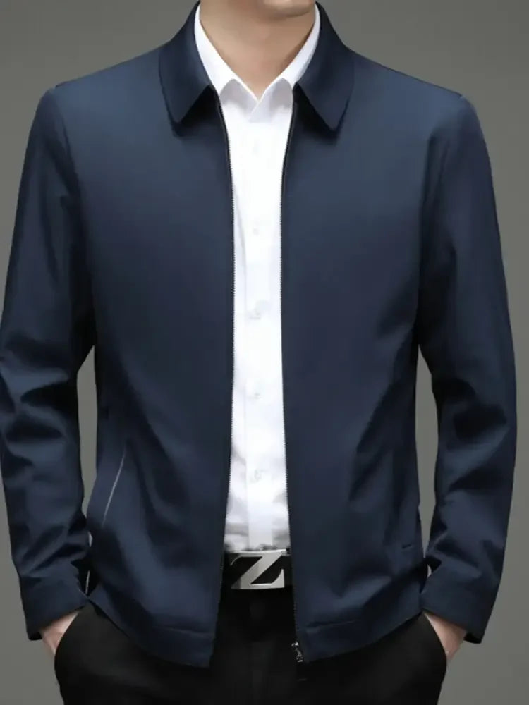 Men's Zip Up Long Sleeve Jacket
