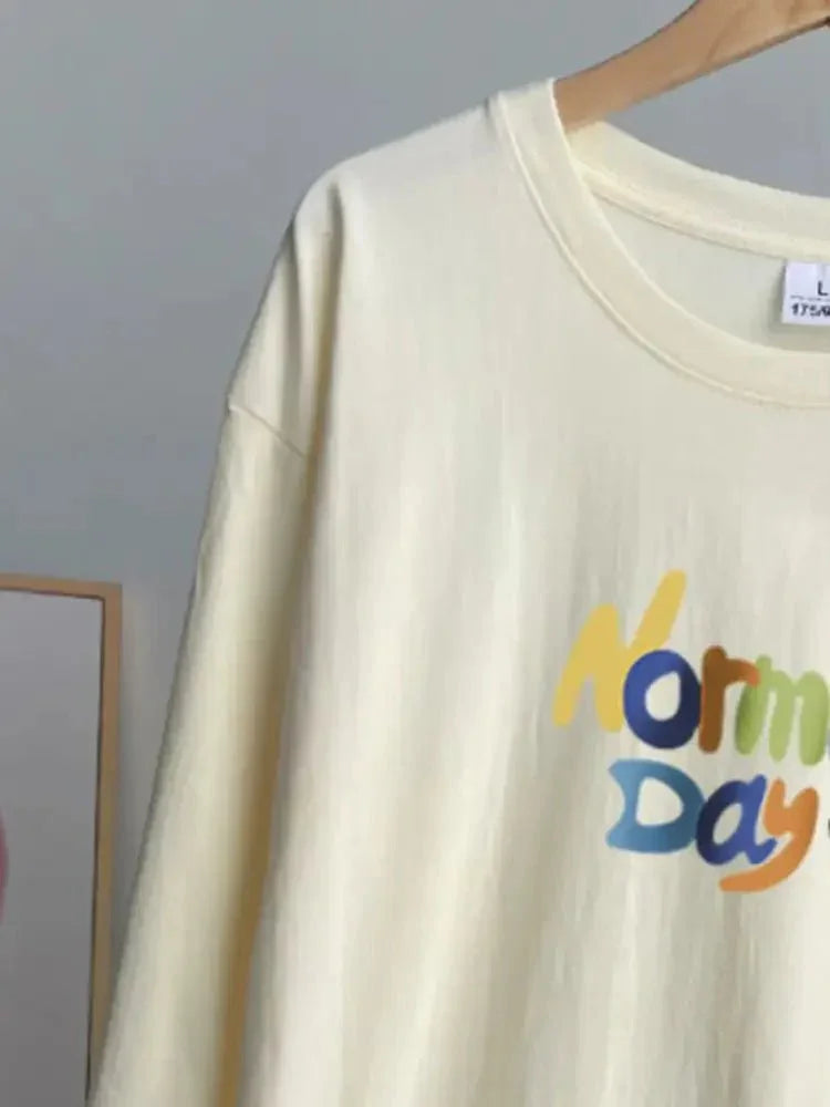 Normal Day Long Sleeve T-Shirt - Update AvenueT-ShirtsTrendsi100100434973628100100434973628b61c0ed6 - 9675 - 440c - a55e - 0e66f10d6b03 - Max - OriginLight Yellow